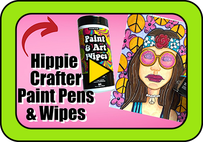 Acrylic Paint Markers & Paint Wipes Video Review