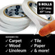 Load image into Gallery viewer, 5Pk Clear Double Sided Tape 1/2&quot;

