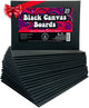 Load image into Gallery viewer, 20 Pk Black Canvas Boards