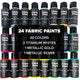 Load image into Gallery viewer, Art & Craft Paint - Fabric Paint Set 24 Colors