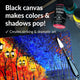 Load image into Gallery viewer, 20 Pk Black Canvas Boards