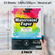 Load image into Gallery viewer, Drawing & Painting Paper - Watercolor Paper