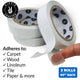 Load image into Gallery viewer, Hardware Tape - 3Pk Clear Double Sided Tape 1"