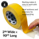 Load image into Gallery viewer, Hardware Tape - Double Sided Woodworking Tape 2"