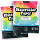 Load image into Gallery viewer, 2 Pack of Watercolor Paper