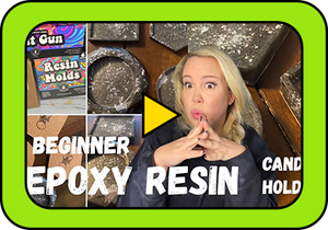 Beginner Epoxy Resin Candle Holder Tutorial