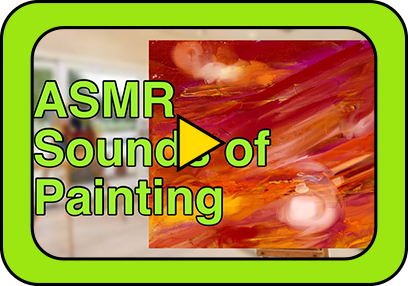 ASMR Easy Sunset Acrylic Painting