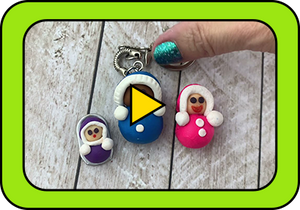 Polymer Clay Snow Baby Tutorial & Review