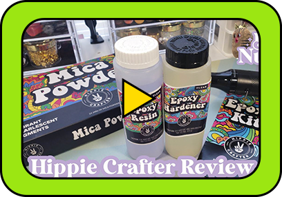 Mica Powder, Epoxy Resin & Heat Gun Video Review