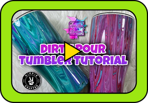 Pour Paint Tumbler Tutorial