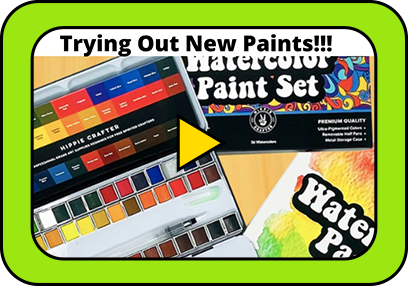 Watercolor Paint Set & Paper Review & Demo