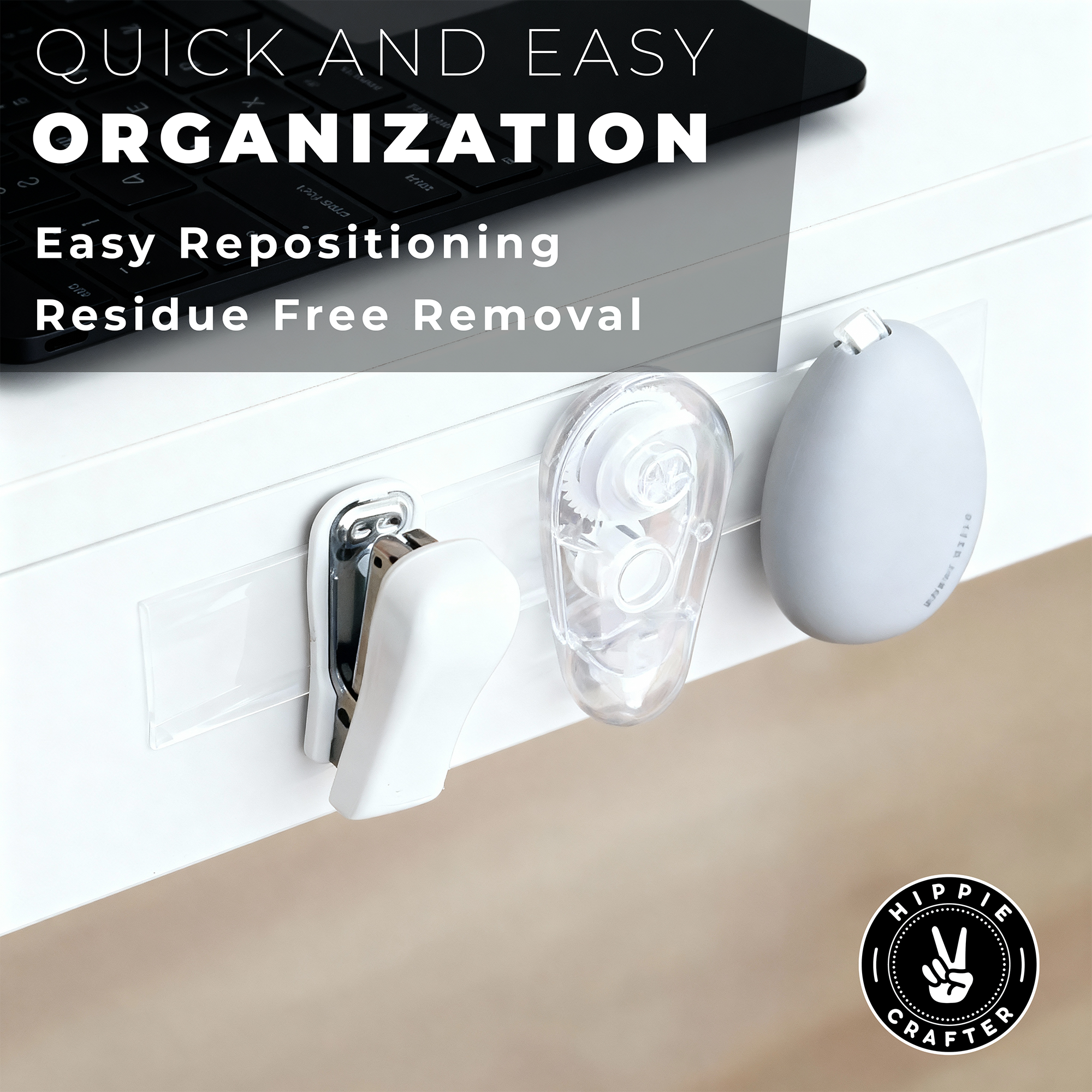 2Pk Double Sided Heavy Duty Tape 1"