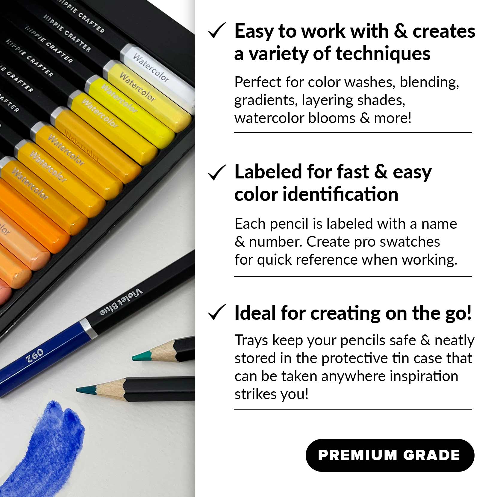 Water Color Pencils for Adults