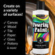 Load image into Gallery viewer, Art &amp; Craft Paint - 8oz Acrylic Pouring Paint White &amp; Black
