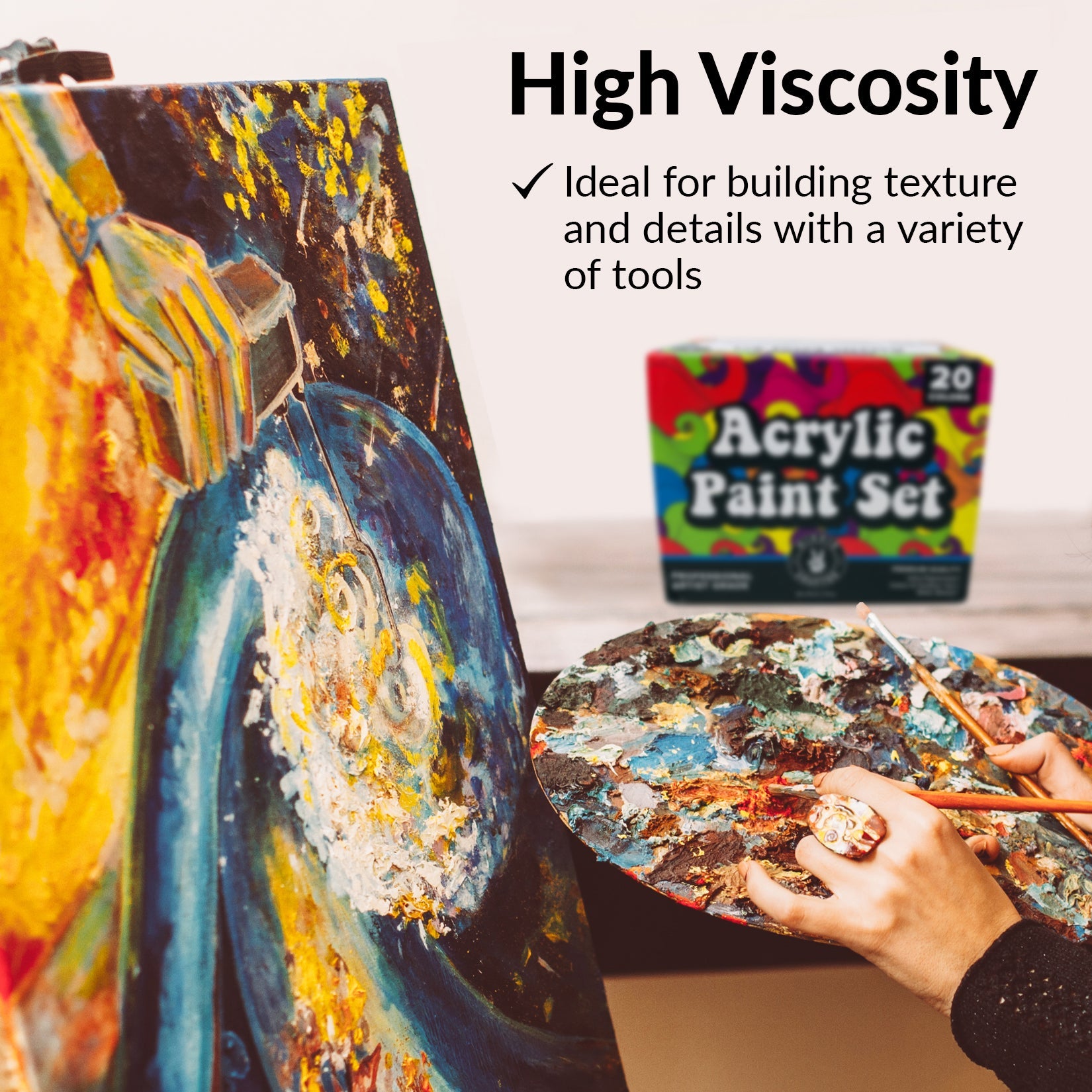 Acrylic Pouring Paint 24 Color Set – Hippie Crafter