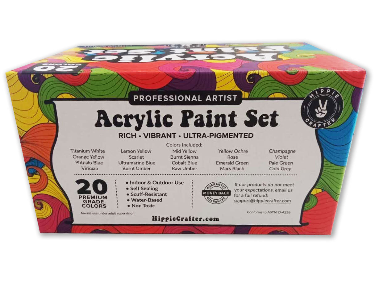 US Art Supply 33 Piece Custom Artist Acrylic Painting Set – Pete's Arts,  Crafts and Sewing