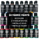 Load image into Gallery viewer, Art &amp; Craft Paint - Fabric Paint Set 24 Colors
