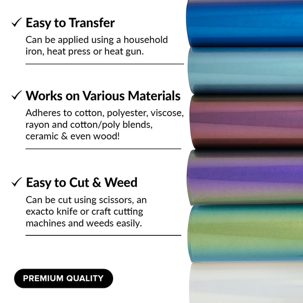 Chameleon Heat Transfer Vinyl – Hippie Crafter