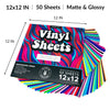 Art & Crafting Materials - Color Vinyl Sheets