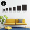 20 Pk Black Canvas Boards