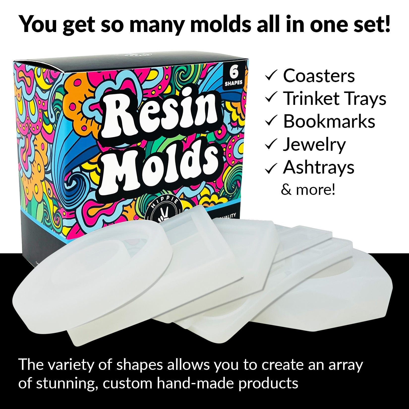 Craft Molds - Epoxy Resin Molds