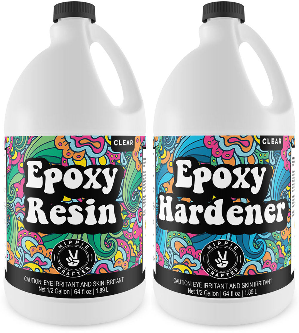 LET'S RESIN Epoxy Resin,Resin Coaster Molds Kit,16oz Resin Starter Kit for  Beginners,Include Epoxy Resin,Coaster Molds, and Mica Powder for Resin