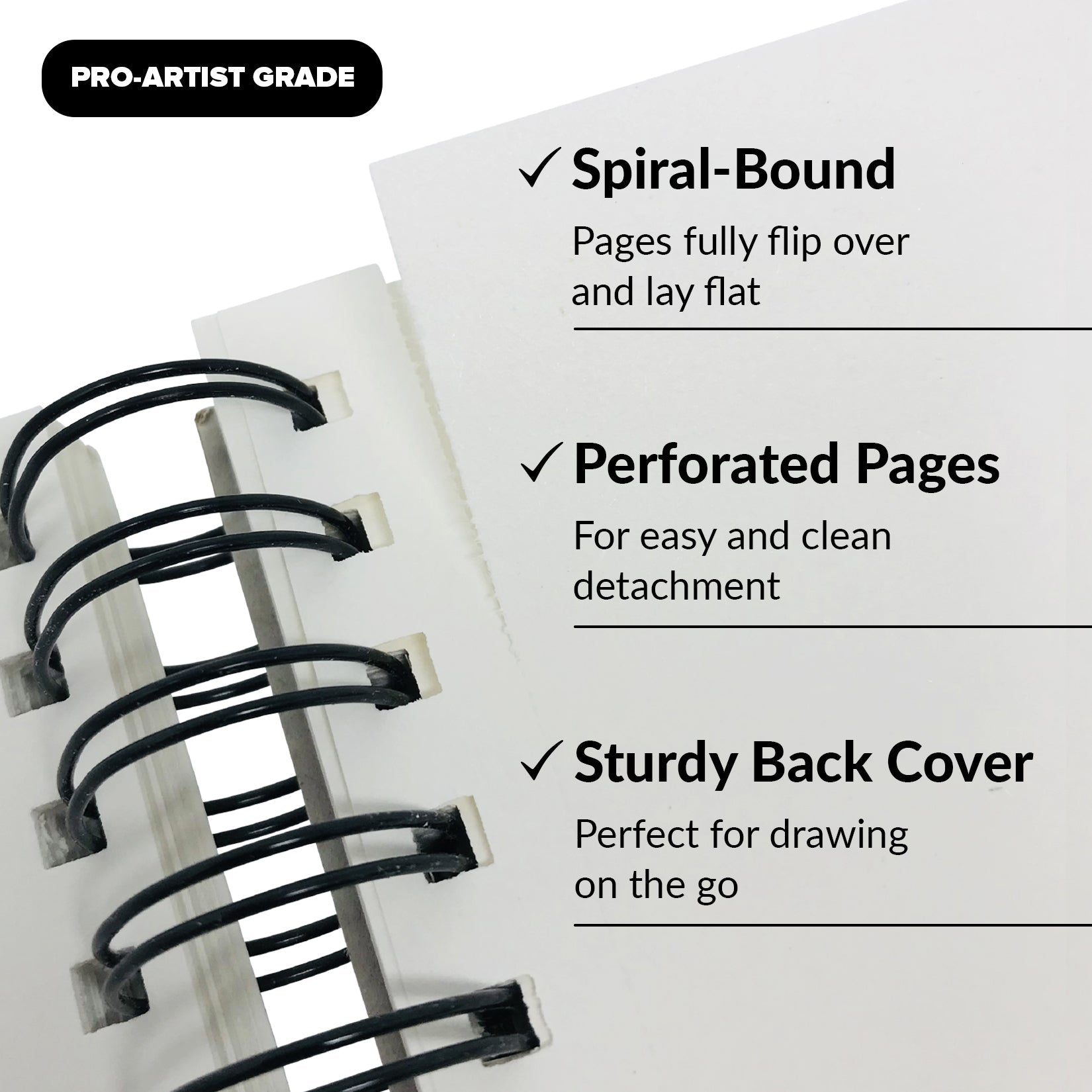 Drawing & Painting Paper - 2 Pack Sketch Books