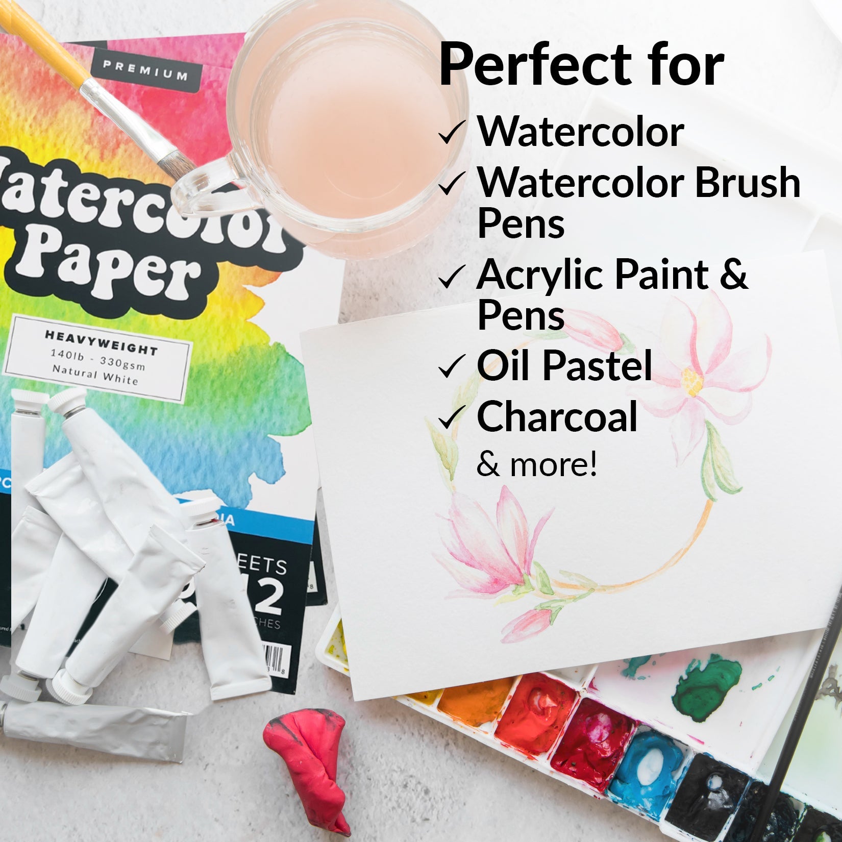 Drawing & Painting Paper - Watercolor Paper