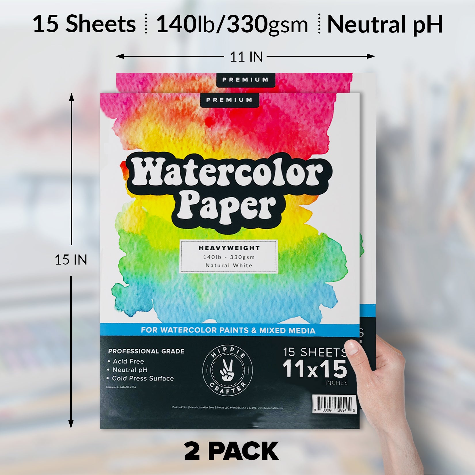 Drawing & Painting Paper - Watercolor Paper