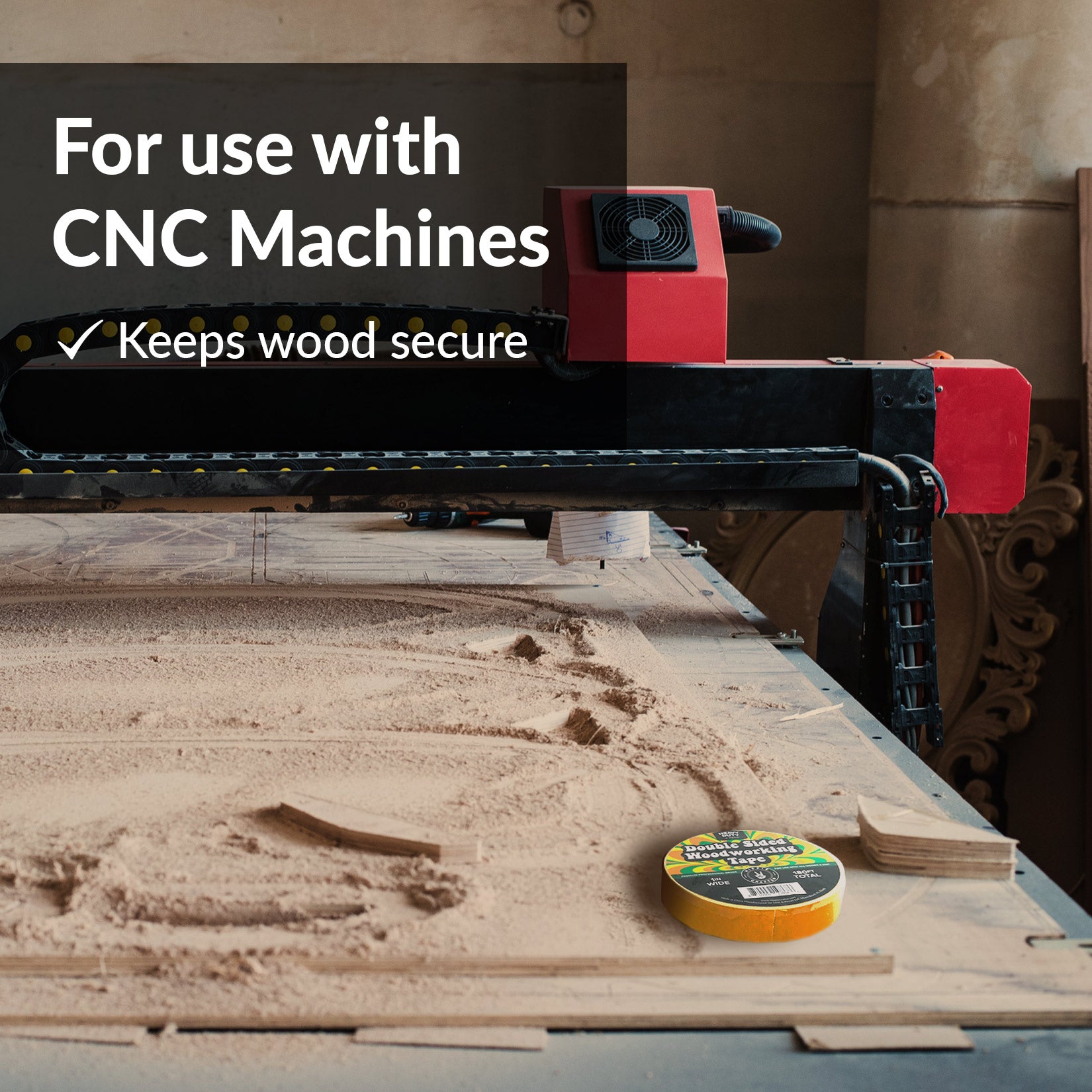 CNC Machining, What Double Sided Tape do you use