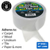 Hardware Tape - Clear Double Sided Tape 2" Wide