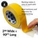 Load image into Gallery viewer, Hardware Tape - Double Sided Woodworking Tape 2&quot;
