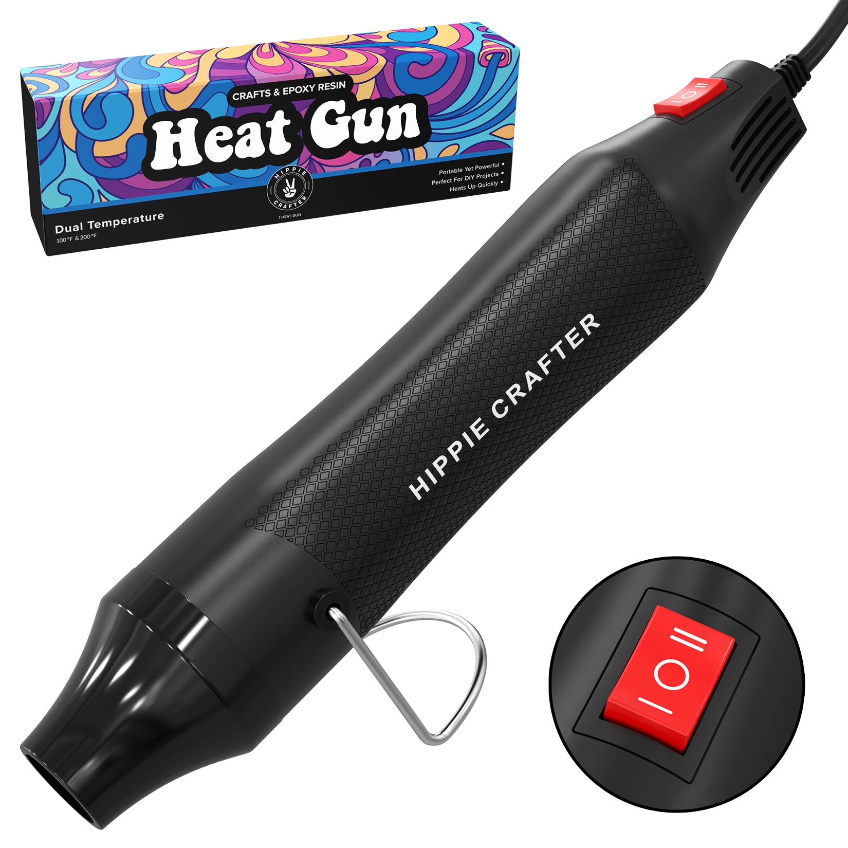 Heat Gun Bubble Removing Tool for Epoxy Resin and Acrylic Art