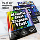 Load image into Gallery viewer, Leather &amp; Vinyl - Metallic Heat Transfer Vinyl
