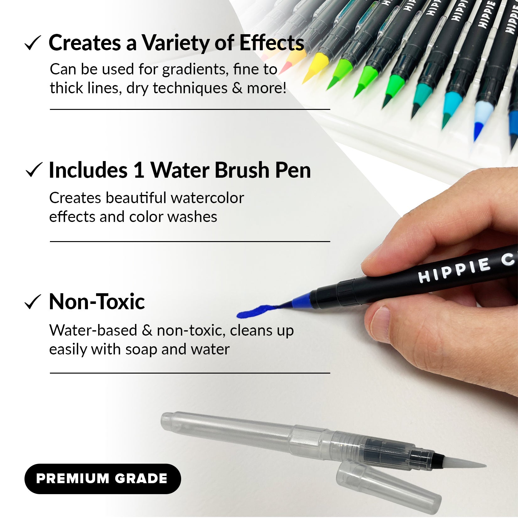 Markers - Watercolor Brush Pens