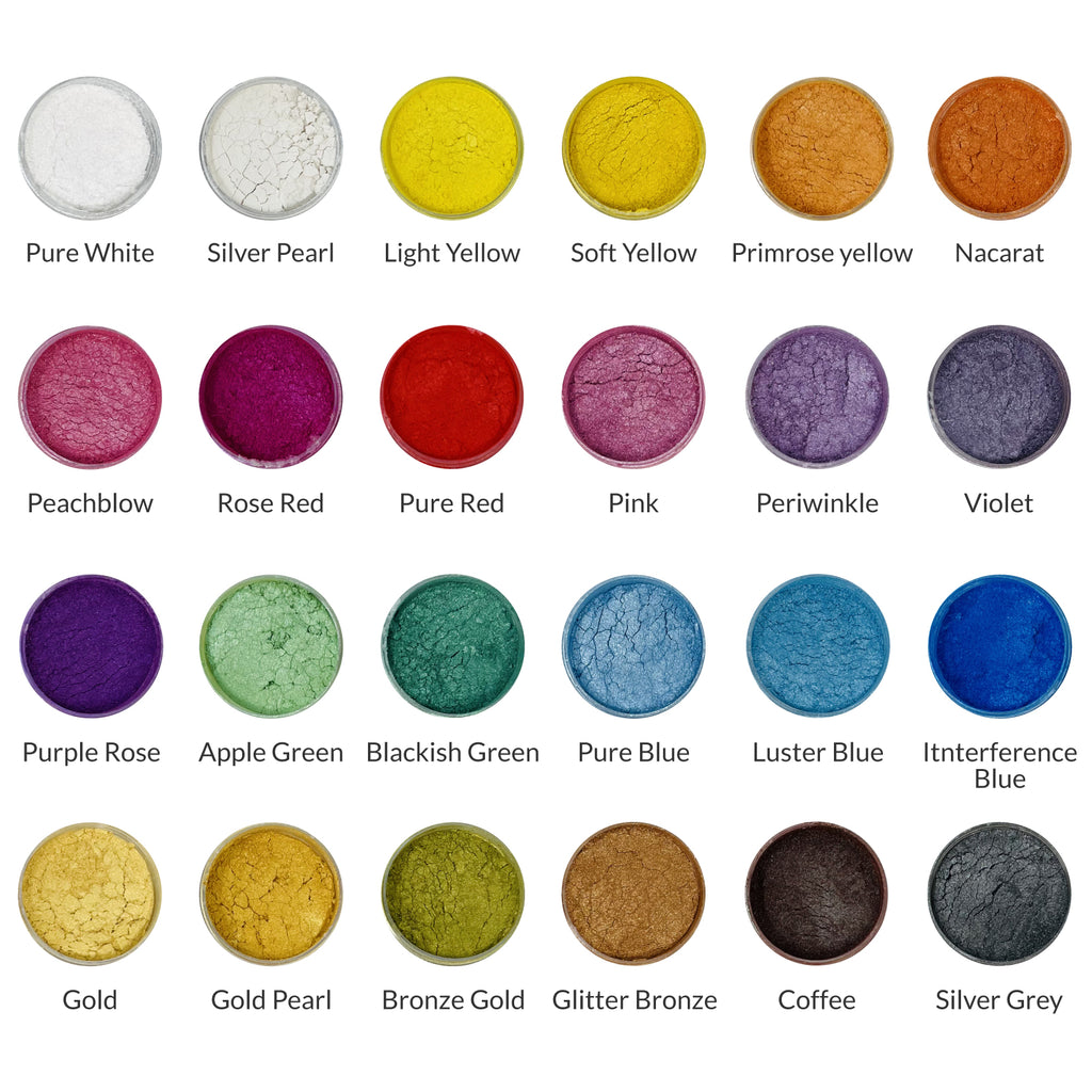Pastel Powder Mica Powder – Hippie Crafter